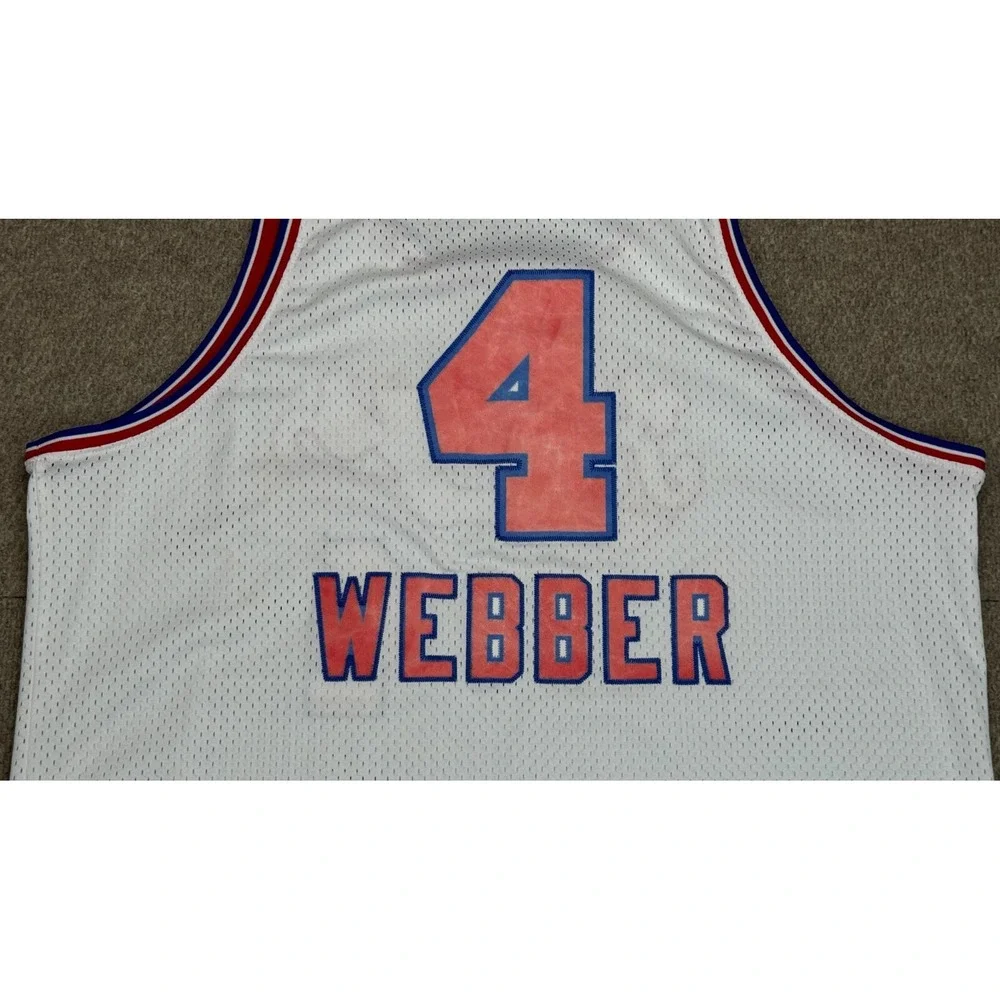 Nike NBA Sacramento‎ Kings #4 Chris Webber Basketball Jersey Size XXL